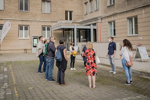 Treffpunkt Stasi-Zentrale: Ausstellungs- und Geländeführung