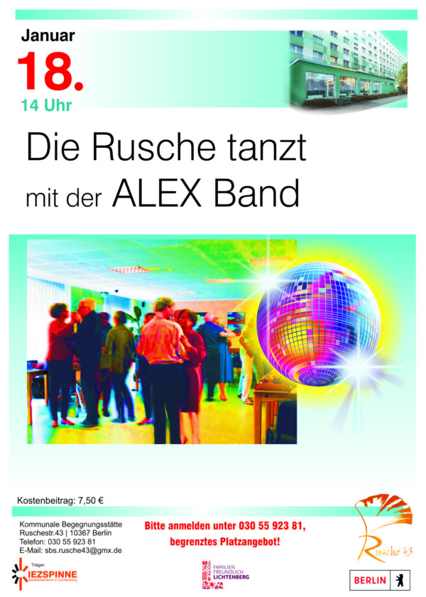 Die Rusche tanzt mit der ALEX Band (Live)
