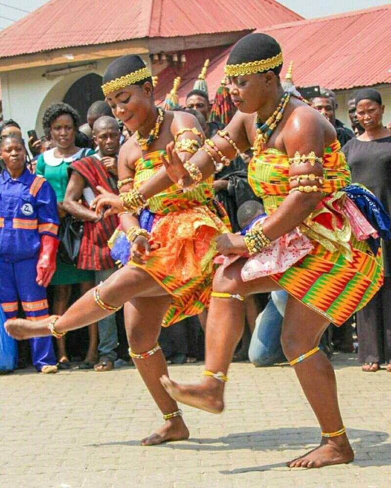 Zwei afrikanische Tänzer